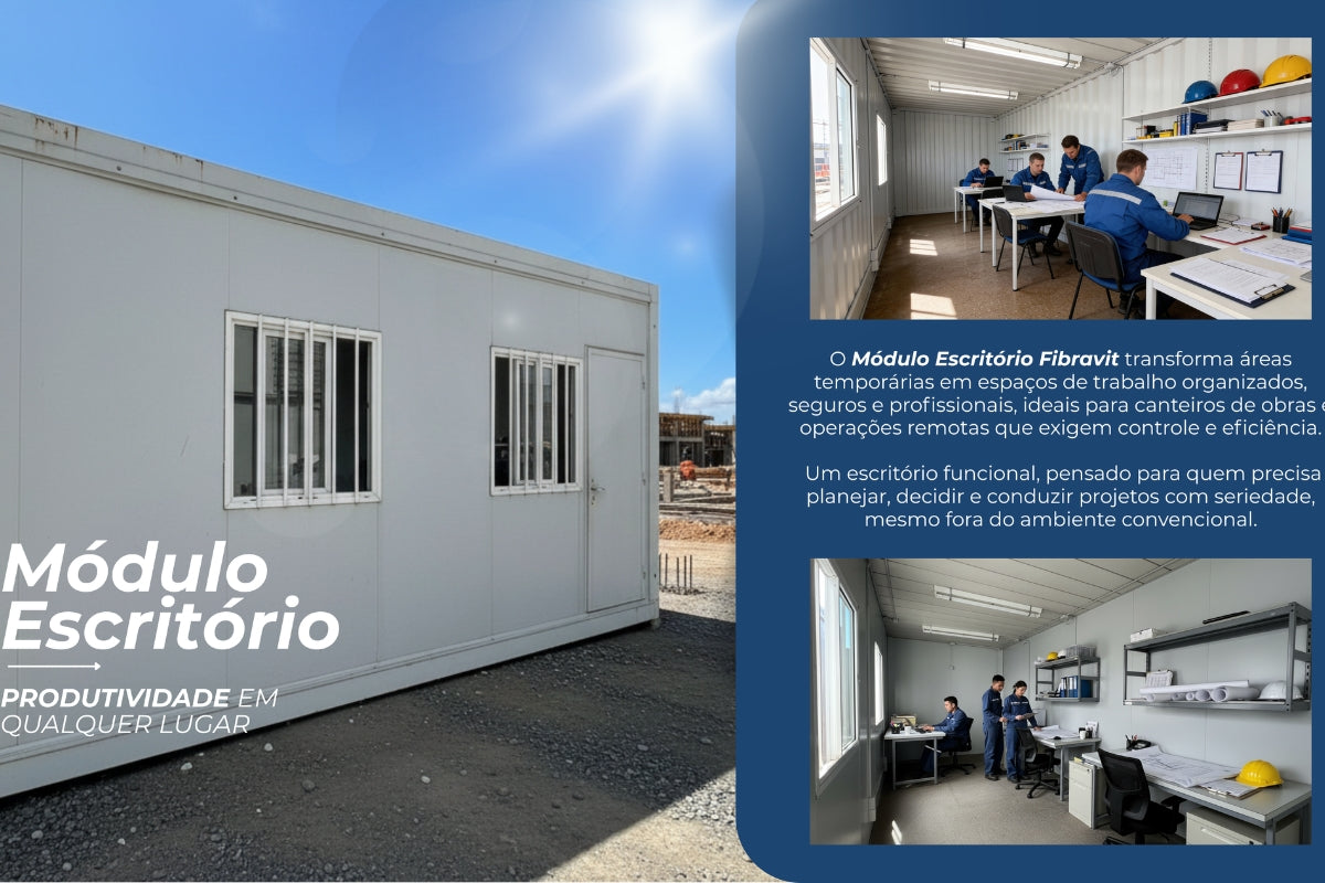 Produtividade em qualquer lugar: como o módulo escritório transforma a gestão da obra