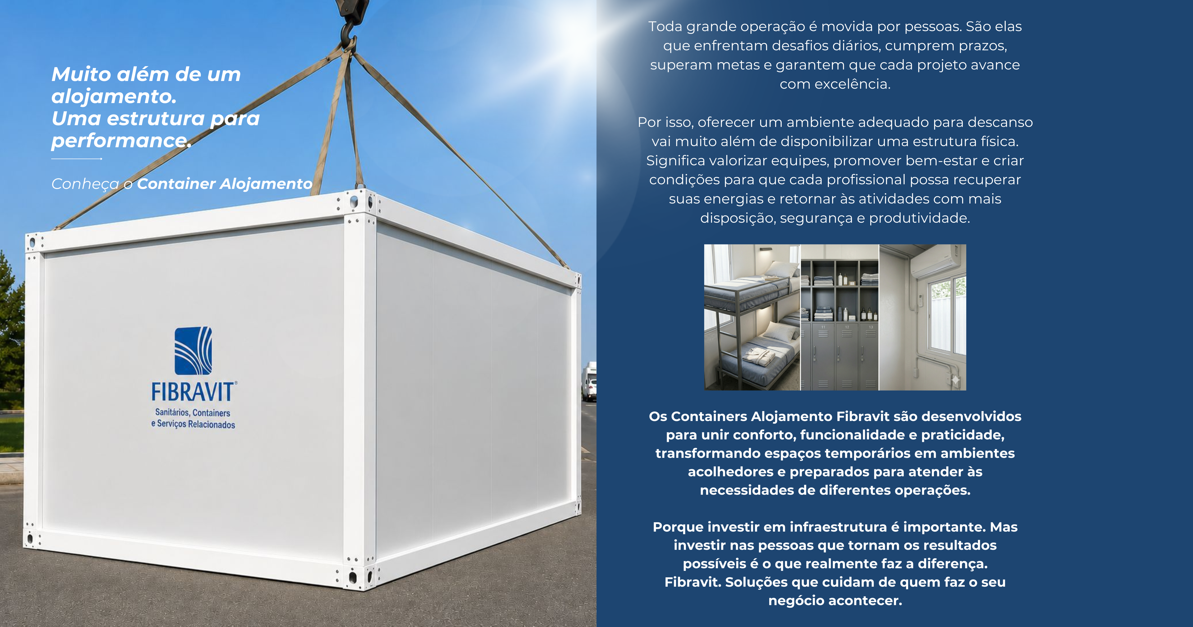 Container alojamento para obras: conheça as características e vantagens dessa solução para equipes em campo
