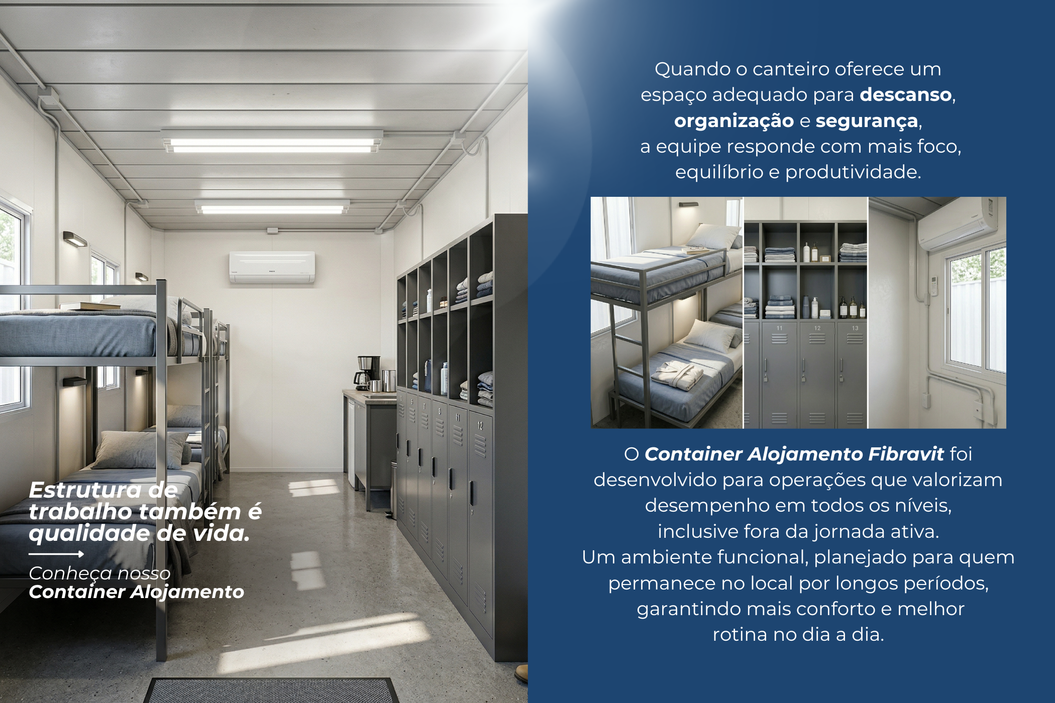 Container alojamento: quando estrutura também significa qualidade de vida