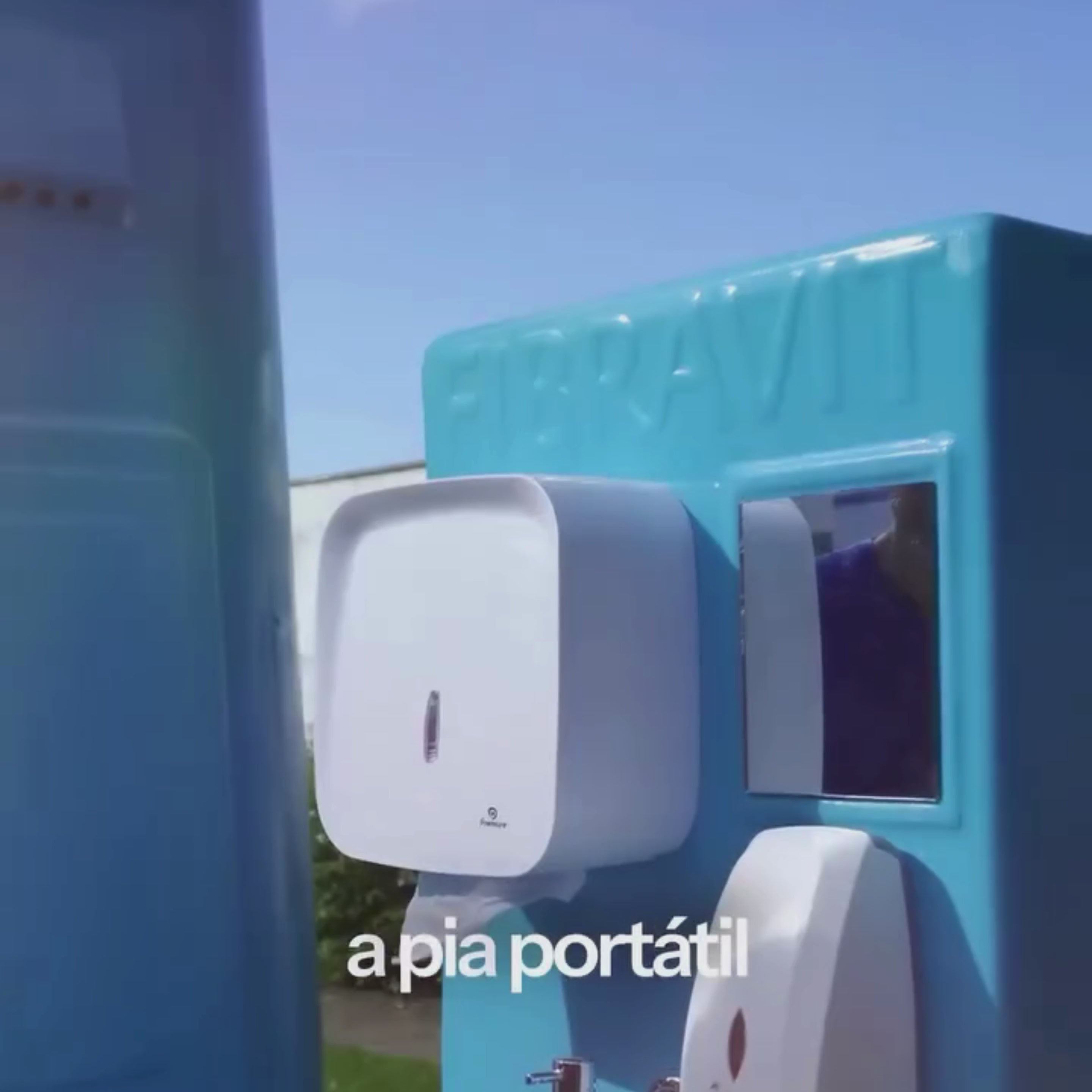 Lavatório portátil (Aluguel)